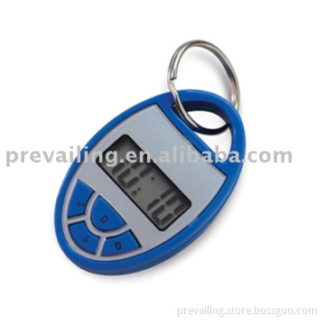 Mini LCD Clock w/Keyring